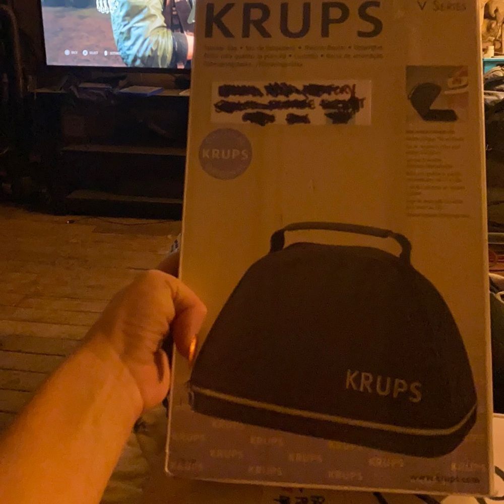 KRUPS iron storage bag Factory sealed